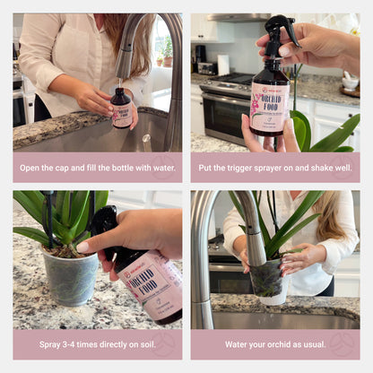 homemade fertilizer for orchid plants Miracle Lab Ready to Use Orchid Fertilizer- Special Formula with Natur