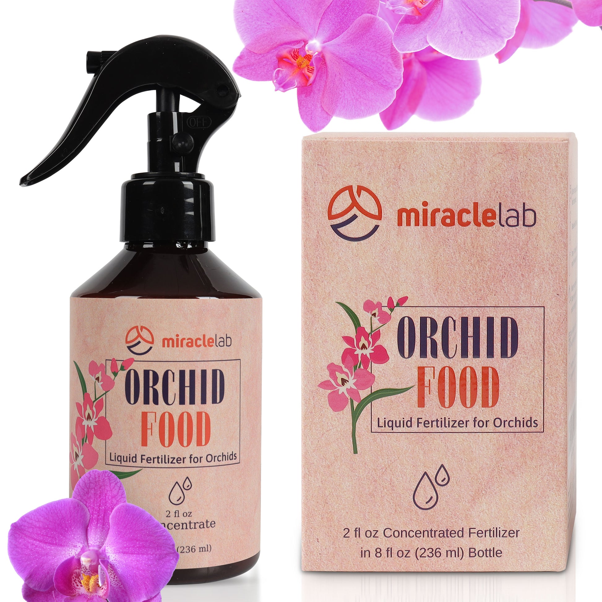 plant fertilizer for orchids Miracle Lab Ready to Use Orchid Fertilizer- Special Formula with Natur
