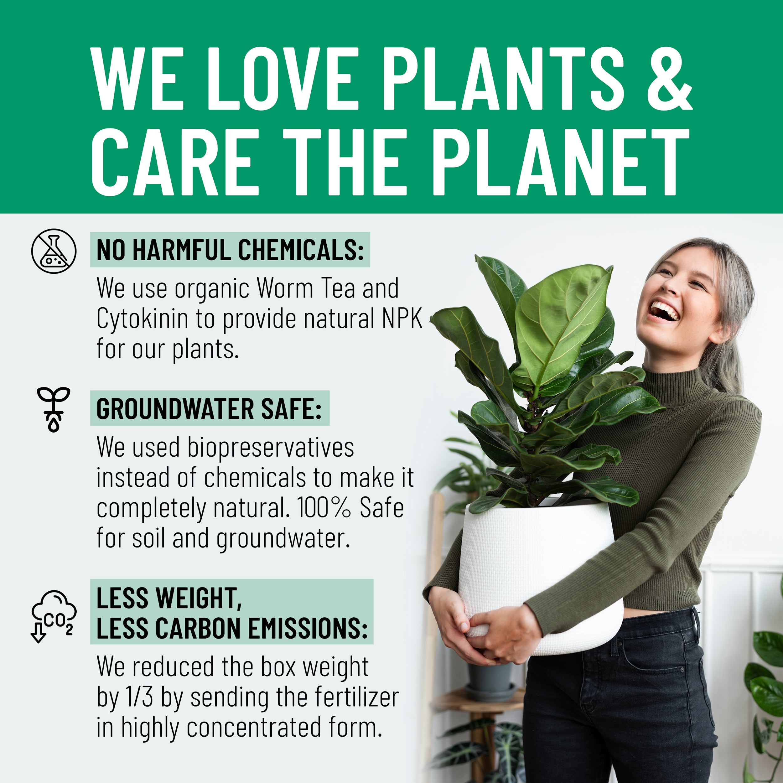 natural house plant food Miracle Lab Liquid Houseplant Fertilizer I Special Formula with Natura
